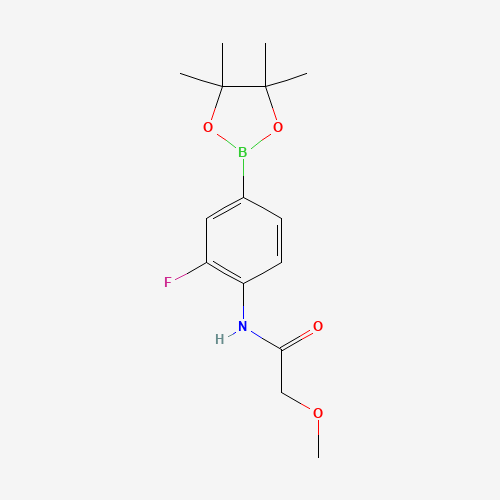 4-(甲氧基乙酰氨基)-3-氟苯基硼酸频哪醇酯