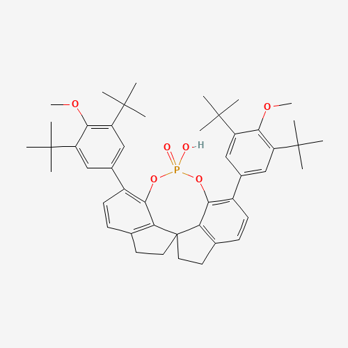 (R)-1,10-双(3,5-二叔丁基-4-甲氧基苯基)-12-羟基-4,5,6,7-四氢茚并[7,1-de:1',7'-fg][1,3,2]二氧磷杂环辛烷 12-氧化物