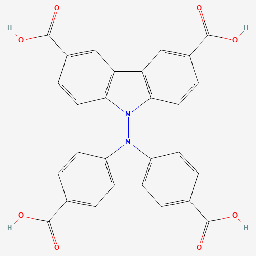9,9'-联咔唑]-3,3',6,6'-四羧酸、2266564-54-7 CAS查询、9,9'-联咔唑]-3,3',6,6'-四羧酸物化性质