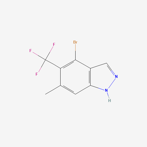 4-溴-6-甲基-5-(三氟甲基)-1H-吲唑