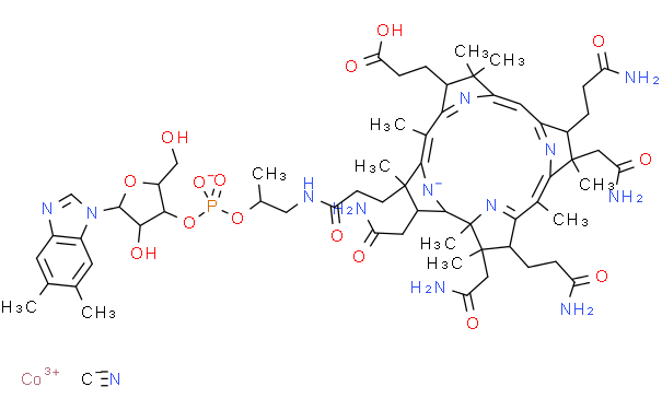 维生素B12 e-一羧酸、26264-28-8 CAS查询、维生素B12 e-一羧酸物化性质