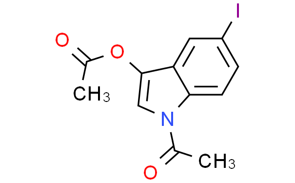 5-碘-1,3-二乙酰基吲哚、26490-98-2 CAS查询、5-碘-1,3-二乙酰基吲哚物化性质