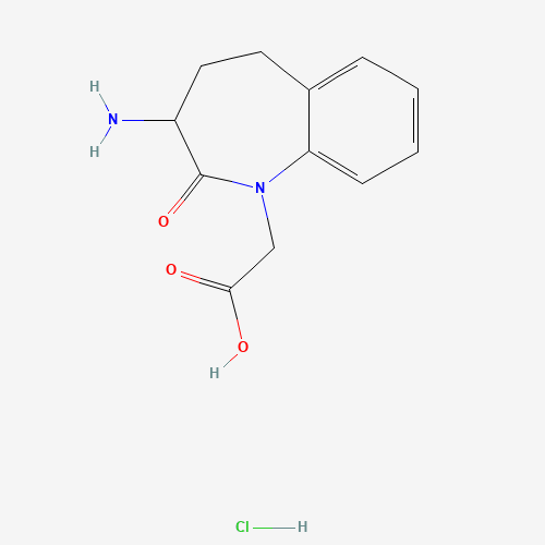 2-(3-氨基-2-氧代-2,3,4,5-四氢-1H-苯并[b]氮杂卓-1-基)乙酸盐酸盐