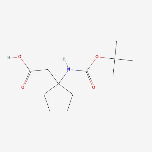 N-Boc-2-(1-氨基环戊基)乙酸