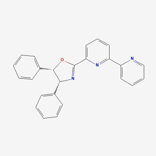 (4R,5S)-2-([2,2'-联吡啶]-6-基)-4,5-二苯基-4,5-二氢恶唑