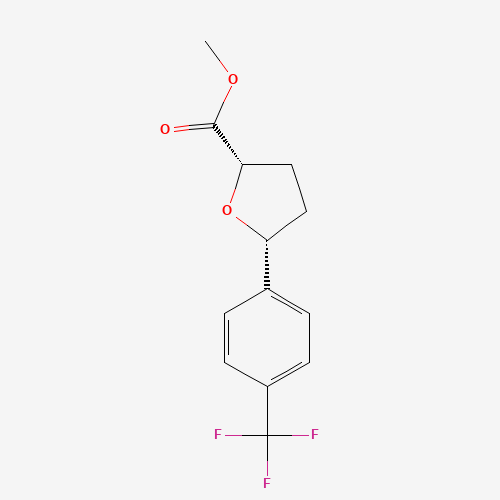顺式-5-(4-(三氟甲基)苯基)四氢呋喃-2-羧酸甲酯