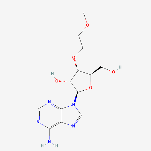 (2R,3R,4S,5R)-2-(6-aminopurin-9-yl)-5-(hydroxymethyl)-4-(2-methoxyethoxy)tetrahydrofuran-3-ol