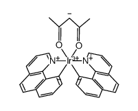 iridium(III) bis(7，8-benzoquinolinato-N，C3') acetylacetonate