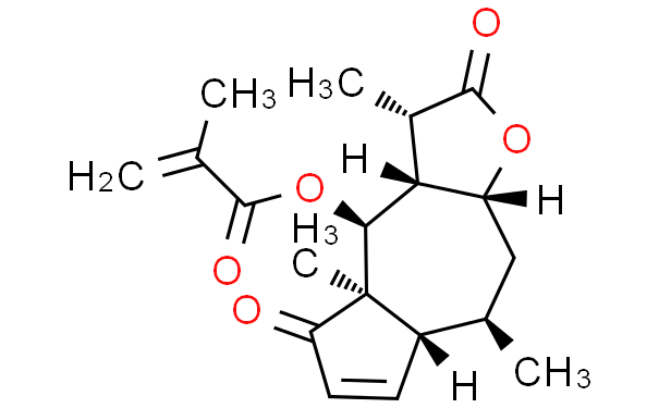 (3aR)-4,4a,7aα,8,9,9aα-Hexahydro-4α-(methacryloyloxy)-3β,4aβ,8α-trimethylazuleno[6,5-b]furan-2,5(3H,3aαH)-dione