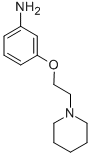 3-(2-(piperidin-1-yl)ethoxy)benzenamine