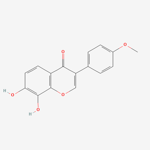 7,8-Dihydroxy-4'-methoxy isoflavone (Retusin)、37816-19-6 CAS查询、7,8-Dihydroxy-4'-methoxy is