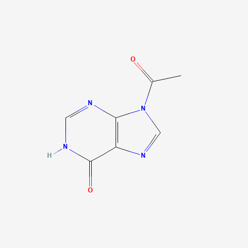 9-乙酰基-1,9-二氢-6H-嘌呤-6-酮、408531-05-5 CAS查询、9-乙酰基-1,9-二氢-6H-嘌呤-6-酮物化性质