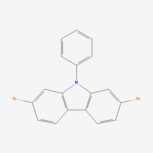 2,7-二溴-9-苯基-9H-咔唑、444796-09-2 CAS查询、2,7-二溴-9-苯基-9H-咔唑物化性质