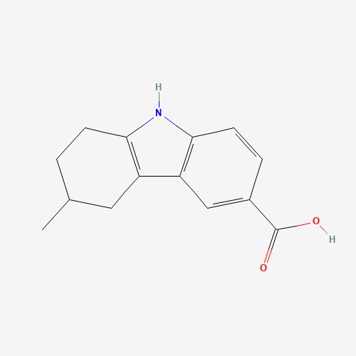 3-甲基-2,3,4,9-四氢-1H-咔唑-6-羧酸、446829-41-0 CAS查询、3-甲基-2,3,4,9-四氢-1H-咔唑-6-羧酸物化性质