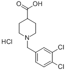 451485-54-4; 1-(3,4-Dichlorobenzyl)piperidine-4-carboxylic acid hydrochloride; 1-(3,4-dichlorobenzyl