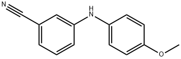 3-(4-甲氧基苯胺基)苯腈,1g