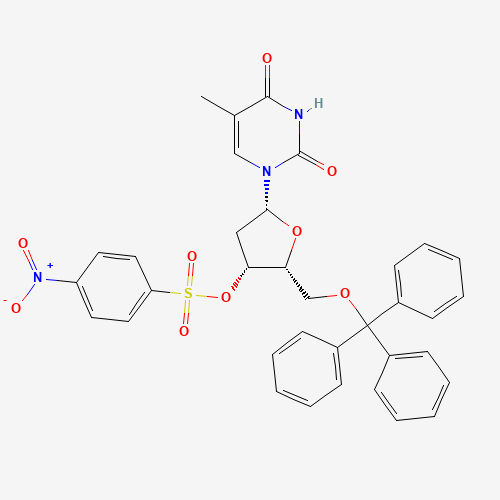 1-(3-O-Nosyl-5-O-trityl-2-deoxy--D-lyxofuranosyl)thymine、471854-53-2 CAS查询、1-(3-O-Nosyl-5-O-trityl-2