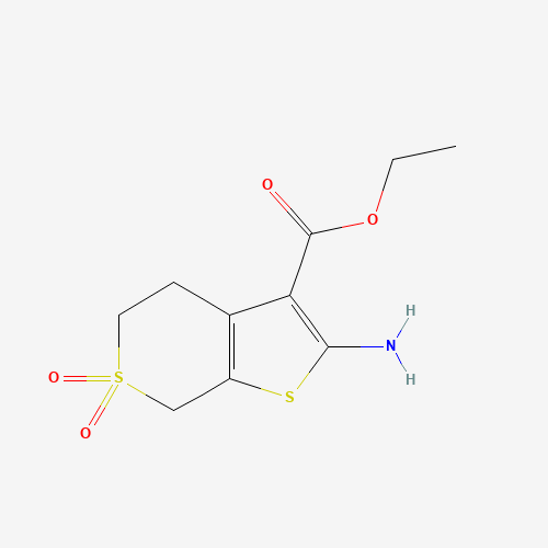 2-胺-6,6-二氧代-4H,5H,7H-6Λ6-噻吩并[2,3-C]噻喃-3-羧酸乙酯、474843-59-9 CAS查询、2-胺-6,6-二氧代-4H,5H,7H-6Λ6-噻吩并[2,3-C]噻喃
