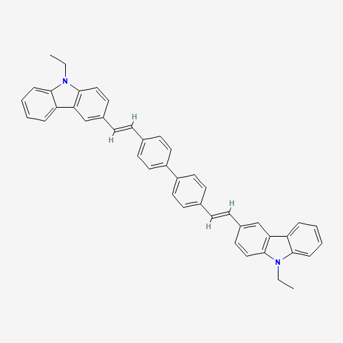 4,4'-双(9-乙基-3-咔唑乙烯基)-1,1'-联苯、475480-90-1 CAS查询、4,4'-双(9-乙基-3-咔唑乙烯基)-1,1'-联苯物化性质