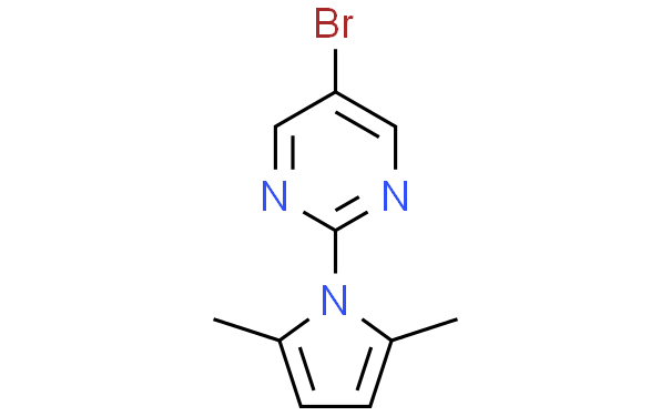 5-bromo-2-(2,5-dimethyl-1H-pyrrol-1-yl)pyrimidine; 478258-81-0; 5-bromo-2-(2,5-dimethylpyrrol-1-yl)p