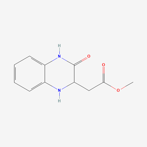 2-(3-氧代-1,2,3,4-四氢喹喔啉-2-基)乙酸甲酯、491850-48-7 CAS查询、2-(3-氧代-1,2,3,4-四氢喹喔啉-2-基)乙酸甲酯物化性质