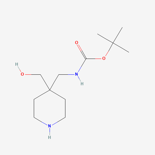 ((4-(羟甲基)哌啶-4-基)甲基)氨基甲酸叔丁酯