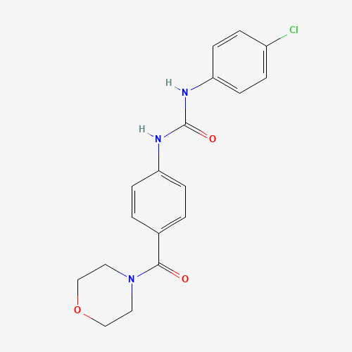 1-(4-氯苯基)-3-(4-(吗啉-4-羰基)苯基)脲、496032-51-0 CAS查询、1-(4-氯苯基)-3-(4-(吗啉-4-羰基)苯基)脲物化性质
