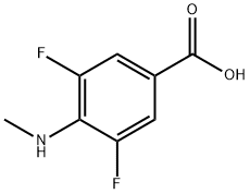 Benzoic acid, 3,5-difluoro-4-(methylamino)- (9CI),1g