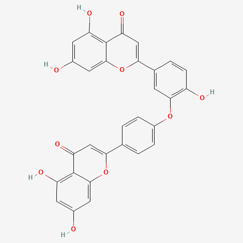 似梨木双黄酮-7-O-Β-D-吡喃葡萄糖苷、50276-96-5 CAS查询、似梨木双黄酮-7-O-Β-D-吡喃葡萄糖苷物化性质