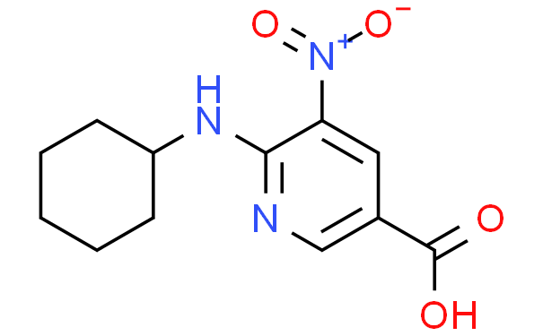 6-(环己氨基)-5-硝基烟酸,1g