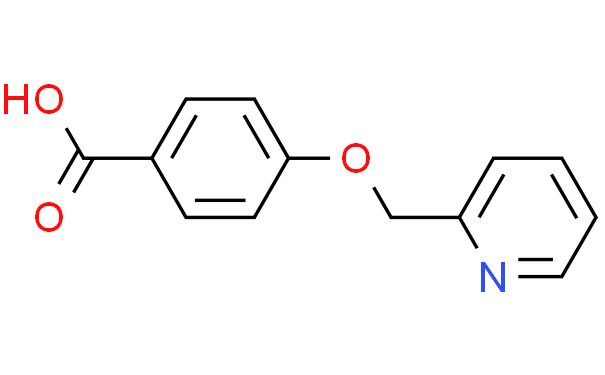 4-(PYRIDIN-2-YLMETHOXY)BENZOIC ACID,100mg