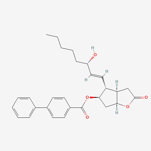 [1,1'-联苯]-4-羧酸,(3AR,4R,5R,6AS)-六氢-4-[(1E,3S)-3-羟基-1-辛烯-1-基]-2-氧代-2H-环戊并[B]呋喃-5-基酯(...)、51014-26