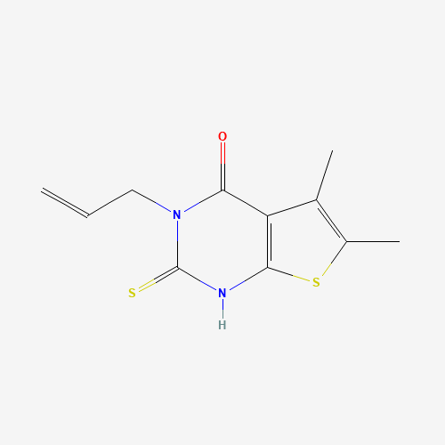 3-丙烯基-5,6-二甲基-2-硫基-2,3-二氫噻吩并[2,3-D]吡啶-4(1H)-酮、51486-16-9 CAS查詢、3-丙烯基-5,6-二甲基-2-硫基-2,3-二氫噻吩并[2,3-D]吡啶