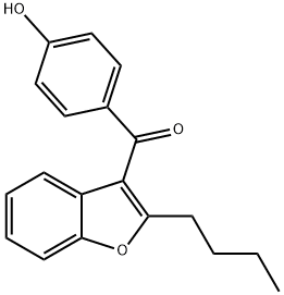 (2-Butyl-1-benzofuran-3-yl)(4-hydroxyphenyl)-methanone