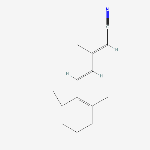 (2E,4E)-3-Methyl-5-(2,6,6-trimethyl-1-cyclohexen-1-yl)penta-2,4-dienenitrile、5299-98-9 CAS查询、(2E,4E)