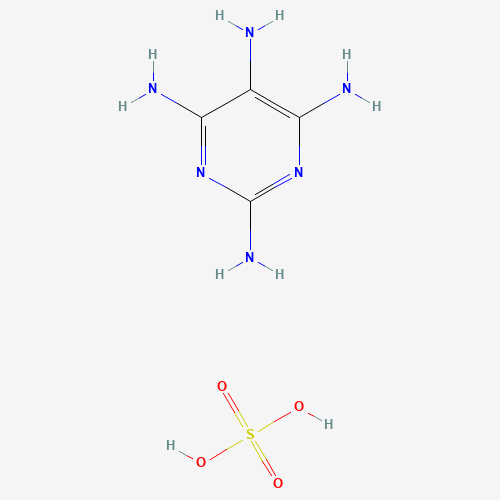 2,4,5,6-四氨基嘧啶硫酸盐、5392-28-9 CAS查询、2,4,5,6-四氨基嘧啶硫酸盐物化性质