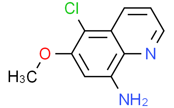 5-氯-6-甲氧基喹啉-8-胺,1g