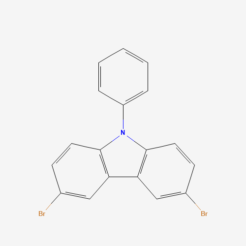 3,6-二溴-9-苯基咔唑、57103-20-5 CAS查询、3,6-二溴-9-苯基咔唑物化性质