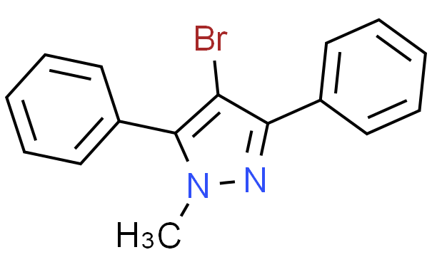 4-溴-1-甲基-3,5-二苯基-1H-吡唑,1g