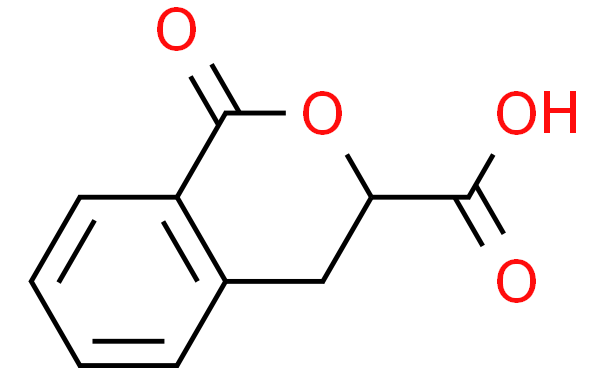 1-OXO-3,4-DIHYDRO-1H-2-BENZOPYRAN-3-CARBOXYLIC ACID,100mg