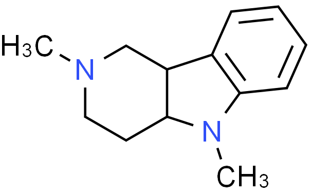 反式-2,3,4,4A,5,9B-六氢-2,5-二甲基-1H-吡啶并[4,3-B]吲哚,1g