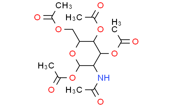 3-acetaMido-6-(acetoxyMethyl)tetrahydro-2H-pyran-2,4,5-triyl triacetate,1g