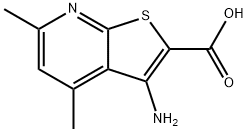 3-氨基-4,6-二甲基噻吩并[2,3-B]吡啶-2-羧酸,1g