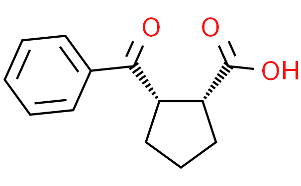 (1R,2S)-2-苯甲酰基环戊烷-1-羧酸,50mg