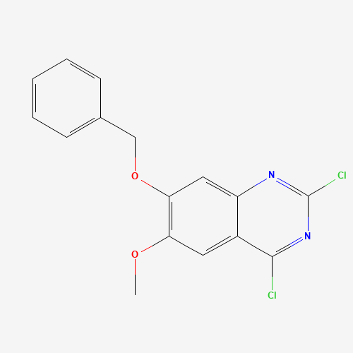 7-(苄氧基)-2,4-二氯-6-甲氧基喹唑啉、60771-18-8 CAS查询、7-(苄氧基)-2,4-二氯-6-甲氧基喹唑啉物化性质