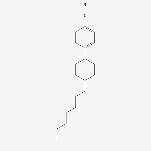 反式-4-(4-庚基环己基)苯腈、61204-03-3 CAS查询、反式-4-(4-庚基环己基)苯腈物化性质