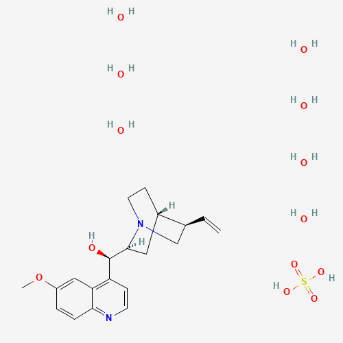 硫酸氢奎宁七水合物、6183-68-2 CAS查询、硫酸氢奎宁七水合物物化性质