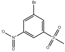 1-溴-3-(甲基磺酰基)-5-硝基苯,1g