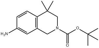 7-氨基-4,4-二甲基-3,4-二氢异喹啉-2(1H)-甲酸叔丁酯,1g