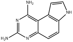 7H-Pyrrolo[3,2-f]quinazoline-1,3-diamine,5mg